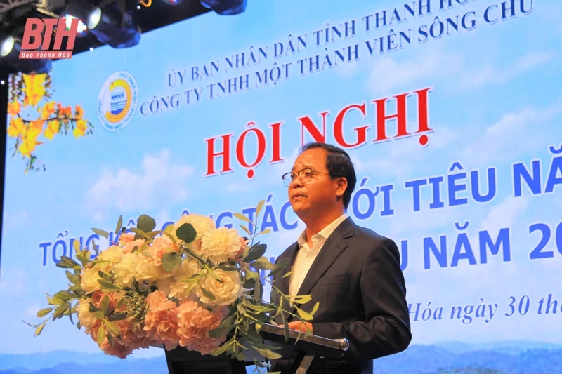 Công ty TNHH MTV Sông Chu tổng kết công tác tưới tiêu năm 2024 và triển khai nhiệm vụ năm 2025