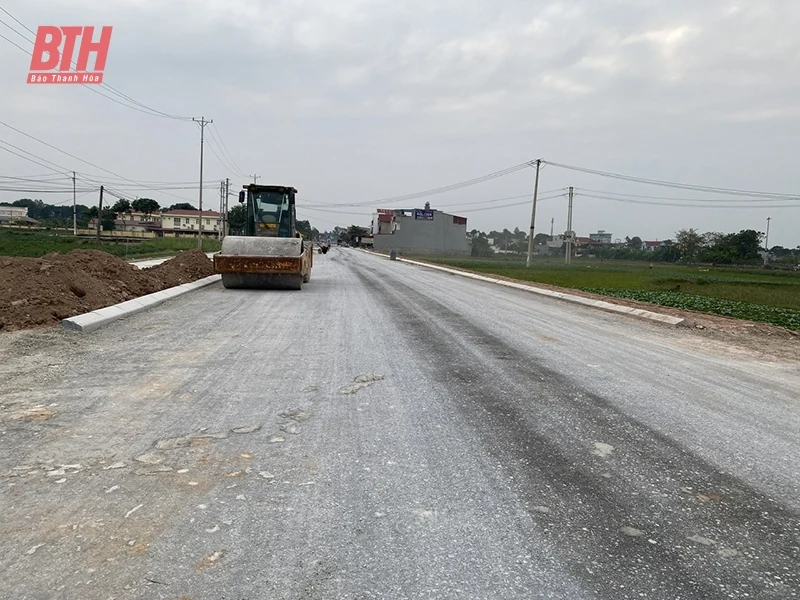 Vĩnh Lộc: Đẩy nhanh tiến độ thi công các dự án