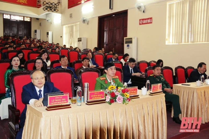 Huyện Đông Sơn: 30/30 chỉ tiêu chủ yếu hoàn thành và hoàn thành vượt mức