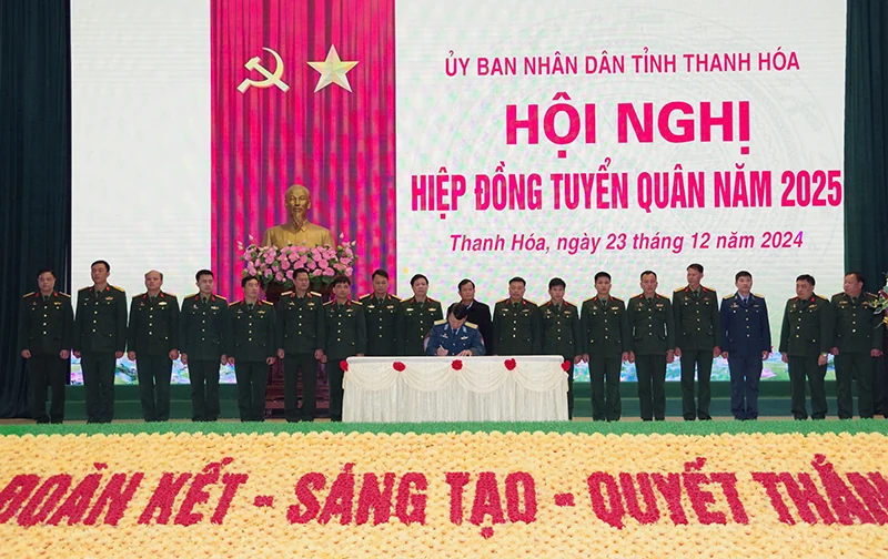 Hội nghị Hiệp đồng tuyển quân năm 2025