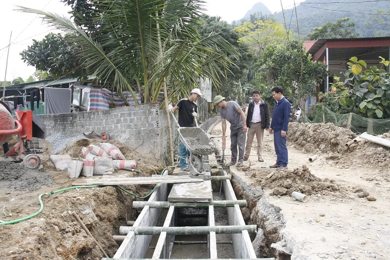 Xây dựng nông thôn mới ở xã Ái Thượng