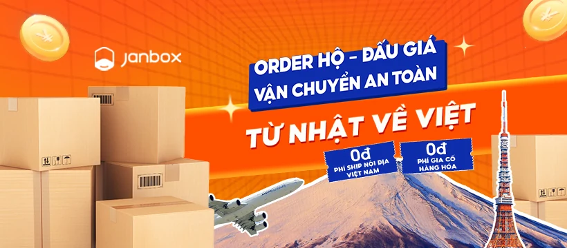 Janbox - Dịch vụ mua hộ hàng Nhật về Việt Nam chính hãng, an toàn, tiện lợi