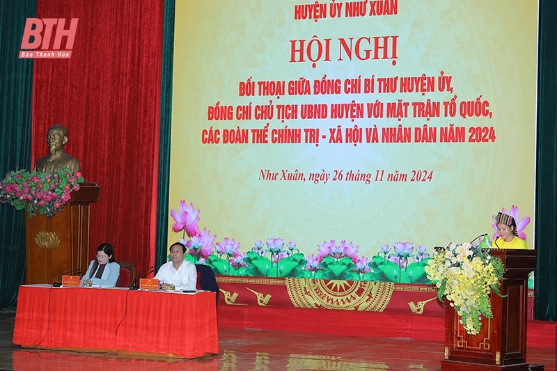 Như Xuân: Đối thoại, lắng nghe để phát triển