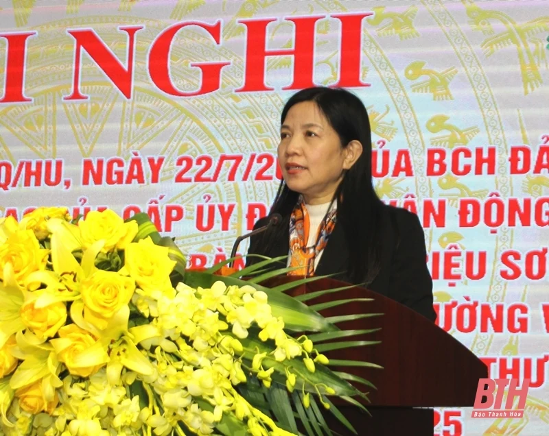 Triệu Sơn: Tiếp tục đẩy mạnh tuyên truyền, vận động Nhân dân hiến đất mở rộng đường giao thông nông thôn