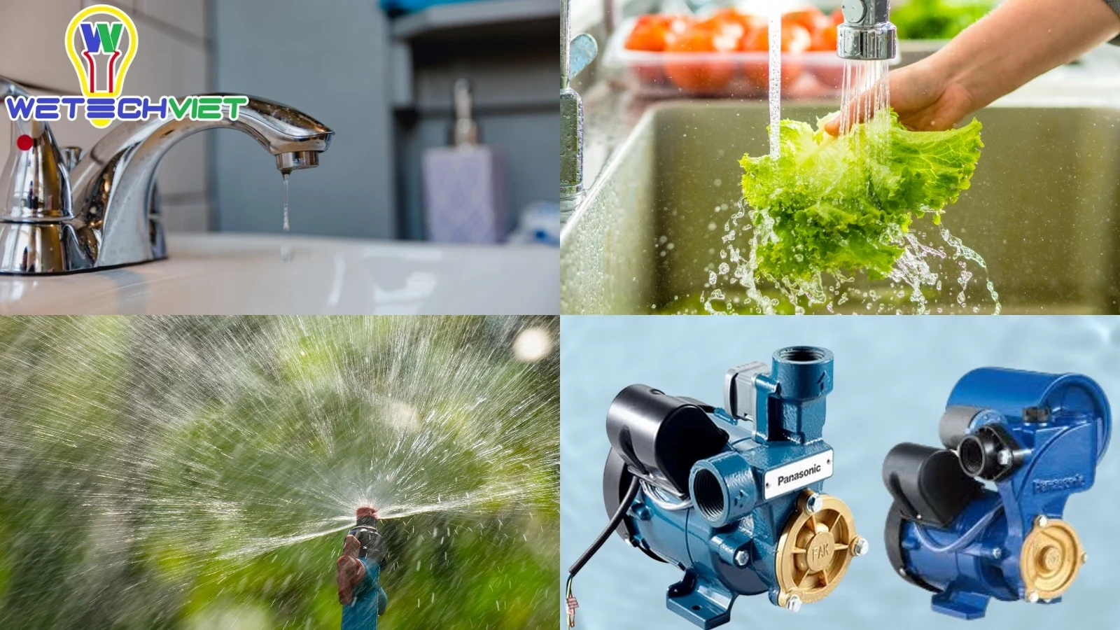 Wetech Việt - Đại lý phân phối máy bơm tăng áp Panasonic uy tín