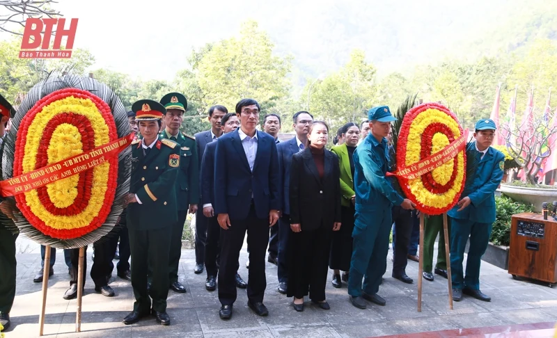 Trưởng Ban Nội chính Tỉnh ủy Nguyễn Ngọc Tiến thăm, kiểm tra tình hình sản xuất và đời sống Nhân dân huyện Quan Hóa