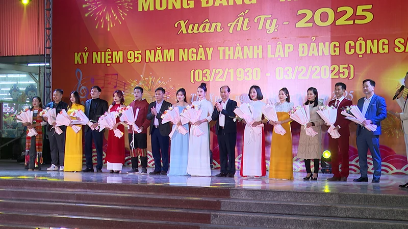 Thọ Xuân: Chương trình văn nghệ mừng Đảng mừng Xuân Ất Tỵ 2025