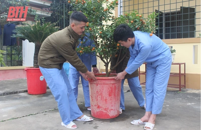 Giúp học viên cai nghiện vui xuân, đón Tết