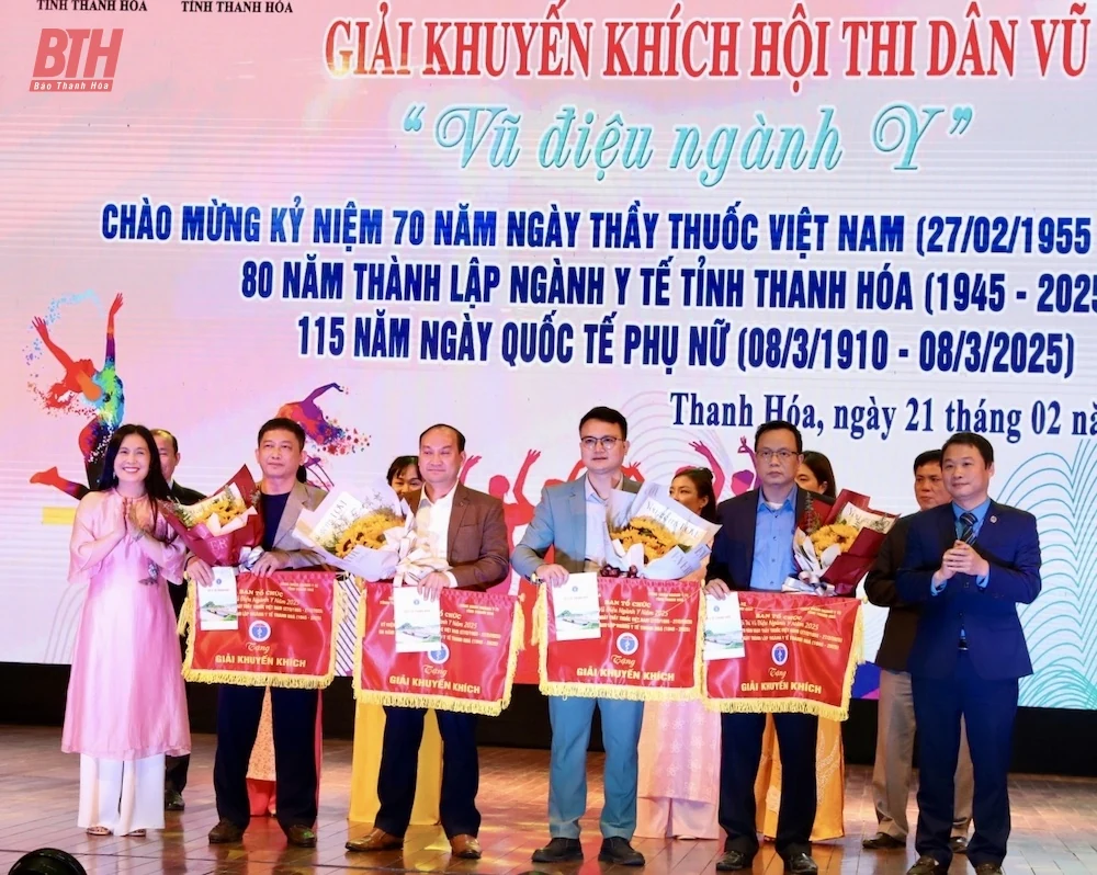 Ấn tượng Hội thi Dân vũ “Vũ điệu ngành Y” năm 2025