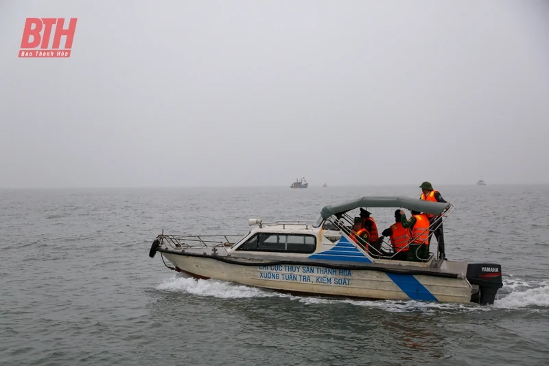 Tuần tra, kiểm soát trên vùng biển Thanh Hóa
