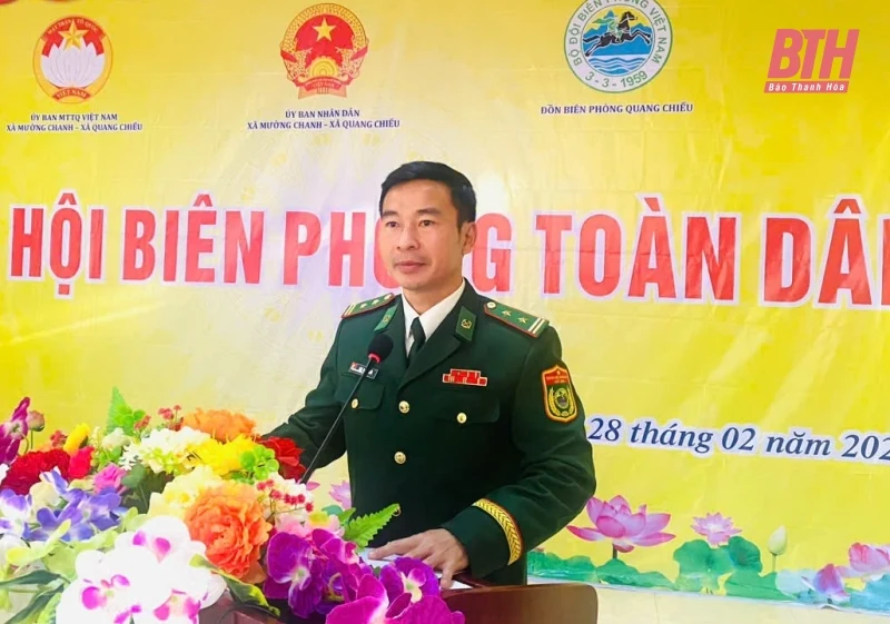 Ngày hội Biên phòng toàn dân tại xã biên giới Mường Chanh