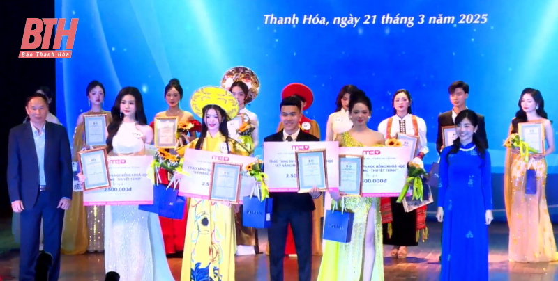 Chung kết Hội thi “Học sinh, sinh viên tài năng - thanh lịch Thanh Hóa năm 2025”