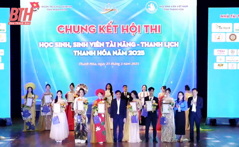 Chung kết Hội thi “Học sinh, sinh viên tài năng - thanh lịch Thanh Hóa năm 2025”
