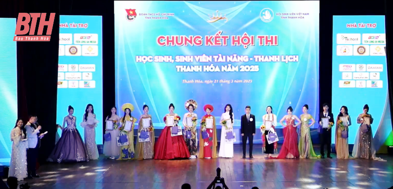 Chung kết Hội thi “Học sinh, sinh viên tài năng - thanh lịch Thanh Hóa năm 2025”