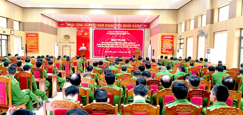 Tập huấn công tác tiếp nhận, phân loại, xử lý nguồn tin về tội phạm của công an cấp xã 