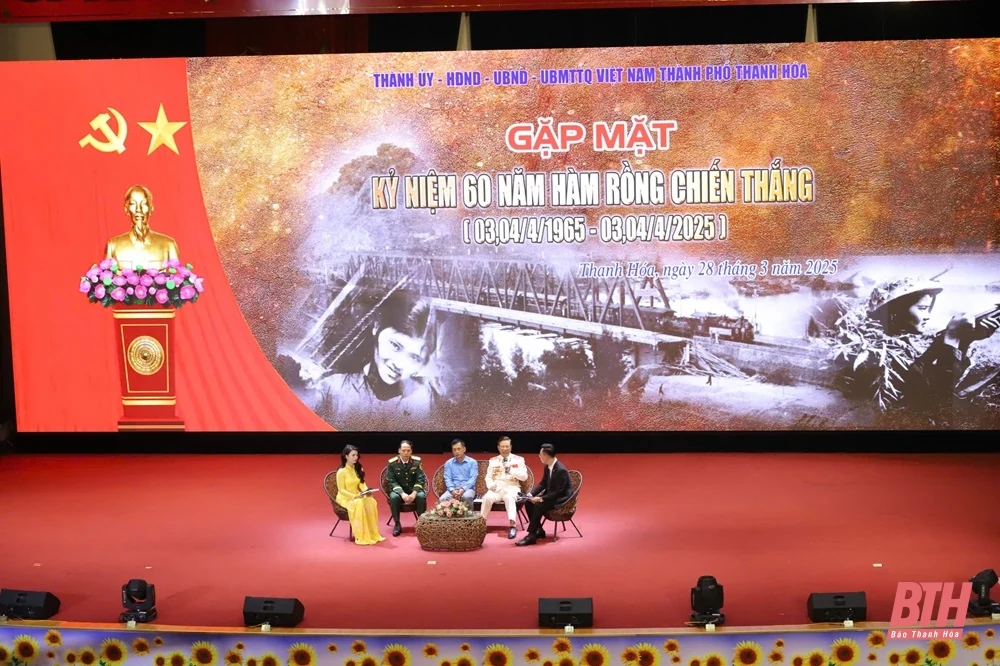 Gặp mặt kỷ niệm 60 năm Hàm Rồng chiến thắng