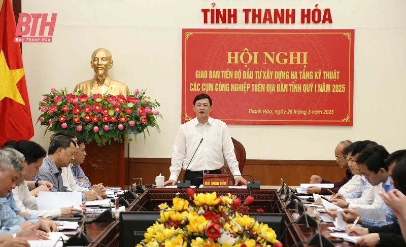 Tập trung đẩy nhanh tiến độ đầu tư xây dựng hạ tầng kỹ thuật các cụm công nghiệp