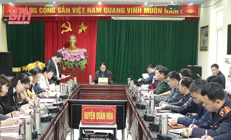 Phát huy vai trò lãnh đạo của Đảng trong công tác phòng, chống tham nhũng, tiêu cực ở huyện Quan Hóa