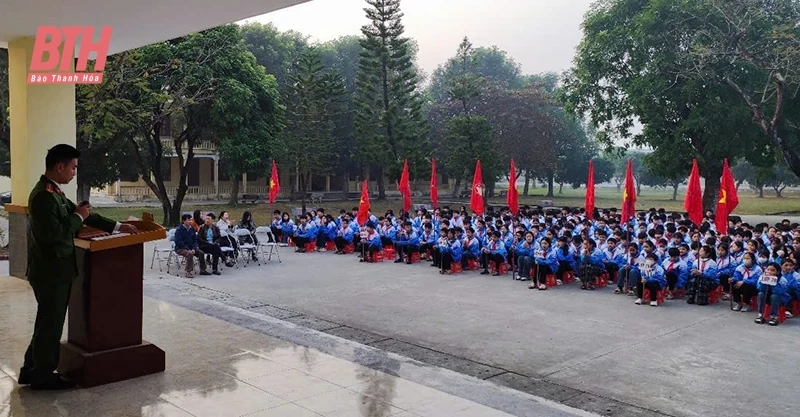 Huyện Nga Sơn đẩy mạnh tuyên truyền, phổ biến, giáo dục pháp luật trong trường học