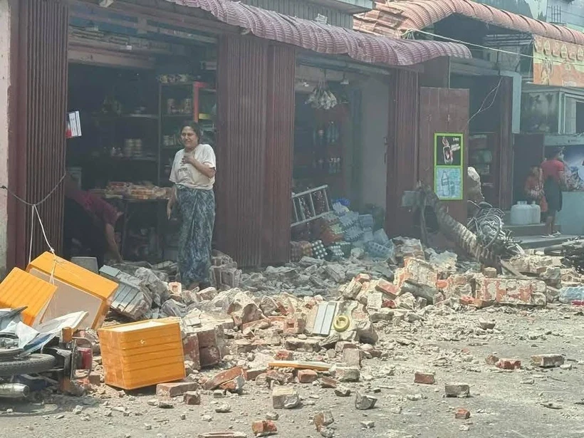 Động đất tại Myanmar: WHO kích hoạt hệ thống quản lý khẩn cấp