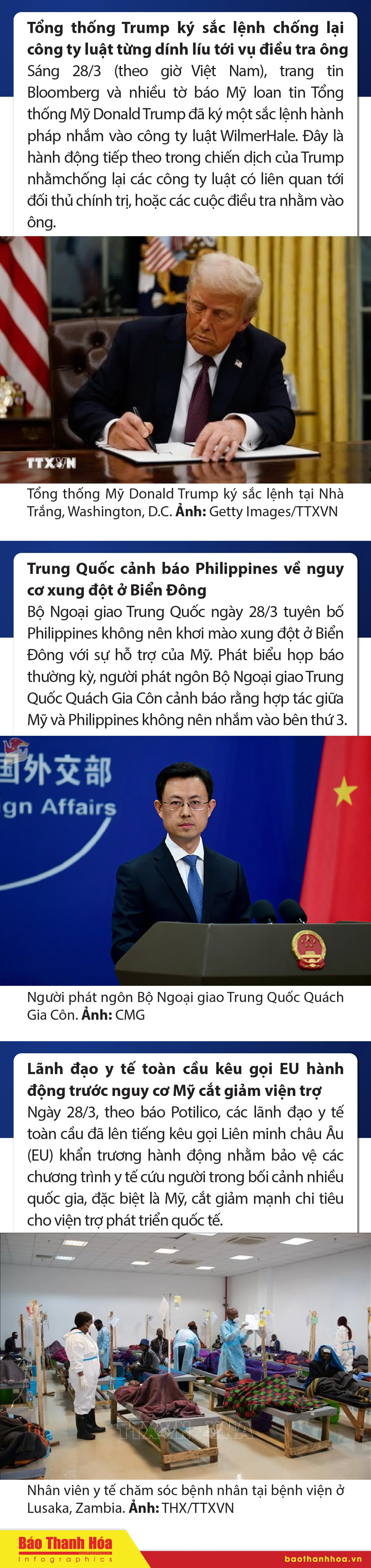 Sự kiện nổi bật trong nước, quốc tế ngày 28/3/2025