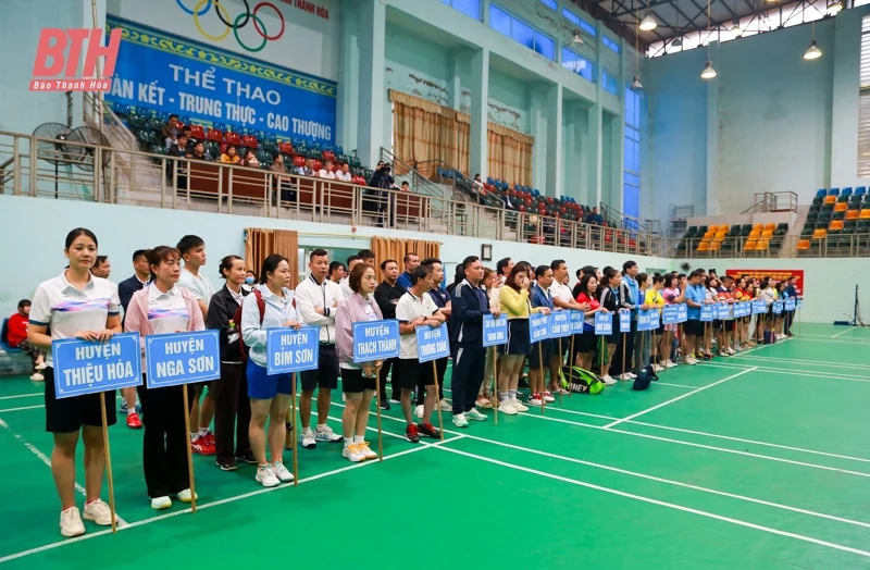 Bế mạc Giải bóng bàn, cầu lông, pickleball nhân Ngày Thể thao Việt Nam