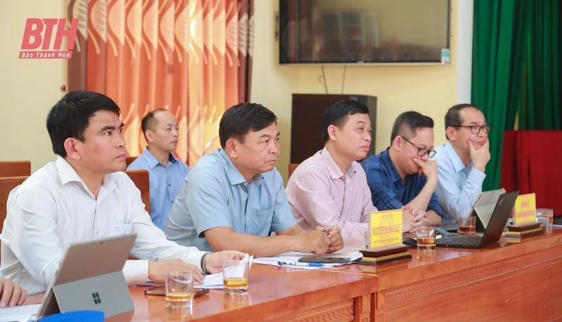 Quyết tâm khởi công xây dựng khu tái định cư cho các hộ dân thuộc Dự án hồ chứa nước bản Mồng giai đoạn 1 trước ngày 30/4