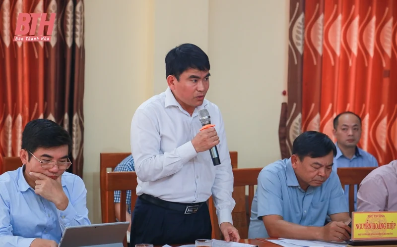 Quyết tâm khởi công xây dựng khu tái định cư cho các hộ dân thuộc Dự án hồ chứa nước bản Mồng giai đoạn 1 trước ngày 30/4