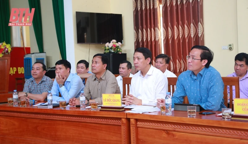 Quyết tâm khởi công xây dựng khu tái định cư cho các hộ dân thuộc Dự án hồ chứa nước bản Mồng giai đoạn 1 trước ngày 30/4