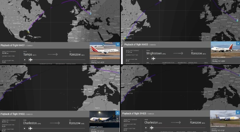 Rộ tin Mỹ sử dụng Boeing 747 vận chuyển vũ khí cho Ukraine
