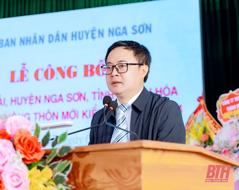 Nga Hải đón nhận Quyết định công nhận xã đạt chuẩn NTM kiểu mẫu