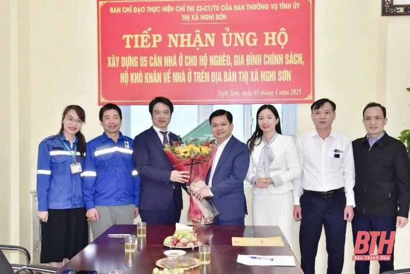 NSRP chung tay xây dựng mái ấm cho hộ nghèo tại thị xã Nghi Sơn