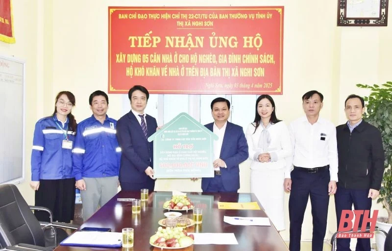NSRP chung tay xây dựng mái ấm cho hộ nghèo tại thị xã Nghi Sơn