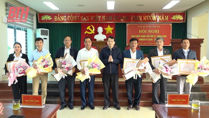 Hội nghị lần thứ 27, Ban Chấp hành Đảng bộ huyện Vĩnh Lộc