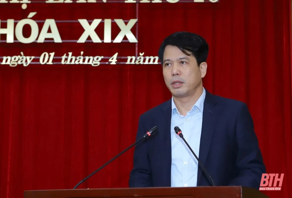 Hội nghị Ban Chấp hành Đảng bộ tỉnh lần thứ 40: Đánh giá tình hình quý I; nhiệm vụ trọng tâm quý II năm 2025