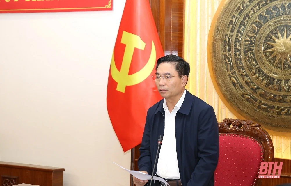 Ban Thường vụ Tỉnh ủy cho ý kiến vào các tờ trình của Đảng ủy UBND tỉnh về điều chỉnh, bổ sung kế hoạch đầu tư công