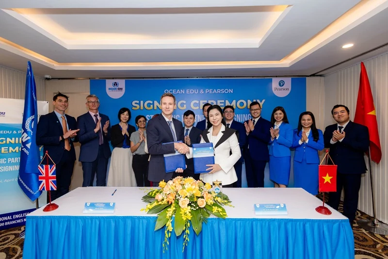 Ocean Edu chính thức trở thành Pearson Connected School đầu tiên tại Việt Nam