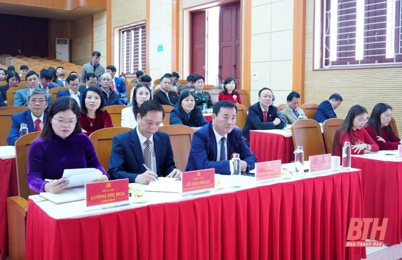 Như Xuân sơ kết 5 năm thực hiện Kết luận số 01 của Bộ Chính trị, biểu dương các tập thể, cá nhân