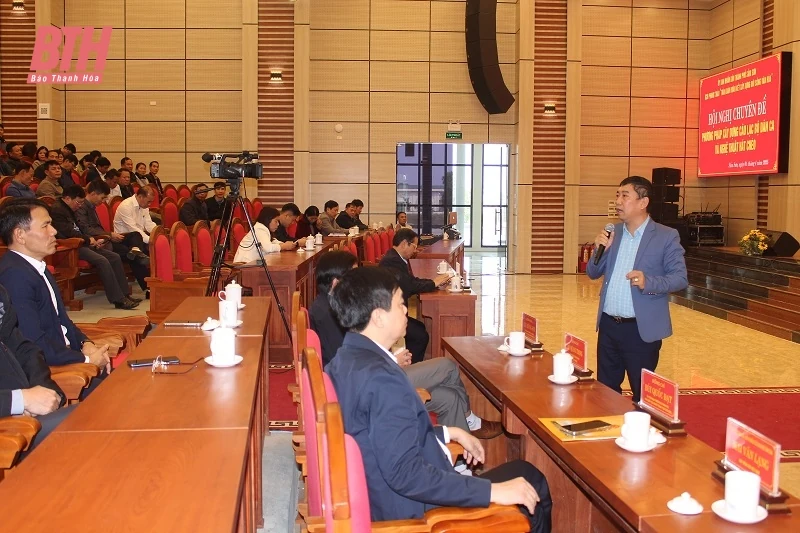 Hội nghị chuyên đề “Phương pháp xây dựng câu lạc bộ dân ca và nghệ thuật hát chèo”