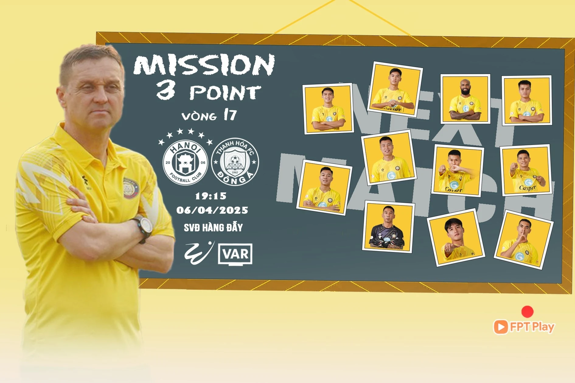 Thuốc thử hạng nặng cho tân HLV Tomislav Steinbruckner của Đông Á Thanh Hóa