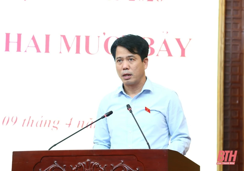 Kỳ họp thứ 27 HĐND tỉnh khóa XVIII thông qua nhiều nội dung quan trọng