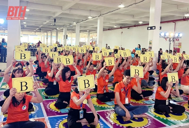 Hội thi Rung chuông vàng tại Công ty TNHH Giầy Annora Việt Nam