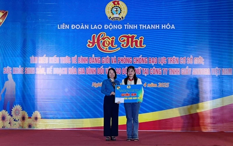 Hội thi Rung chuông vàng tại Công ty TNHH Giầy Annora Việt Nam