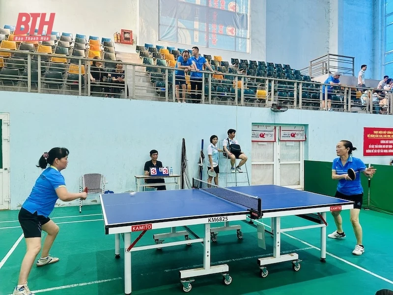 Giải bóng bàn, cầu lông Hiệp hội Y tế tư nhân tỉnh Thanh Hoá lần thứ 4