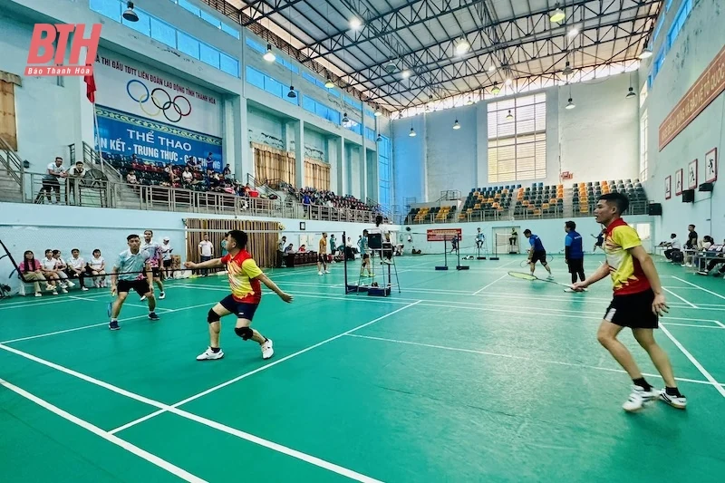 Giải bóng bàn, cầu lông Hiệp hội Y tế tư nhân tỉnh Thanh Hoá lần thứ 4