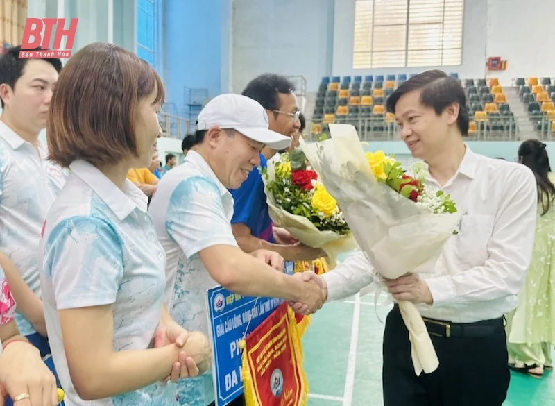 Giải bóng bàn, cầu lông Hiệp hội Y tế tư nhân tỉnh Thanh Hoá lần thứ 4