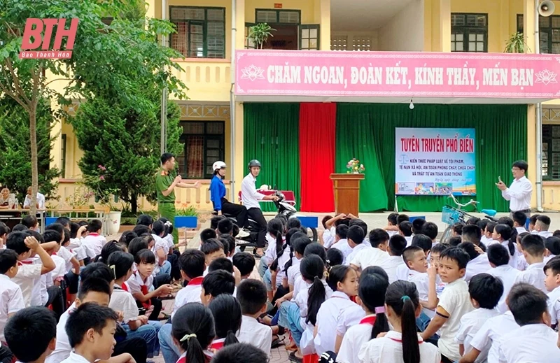 Tăng cường đảm bảo trật tự an toàn giao thông cho học sinh