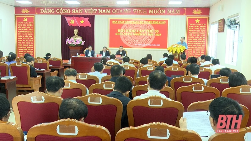 Thọ Xuân tiếp tục triển khai quyết liệt, đồng bộ các giải pháp trong quý II/2025