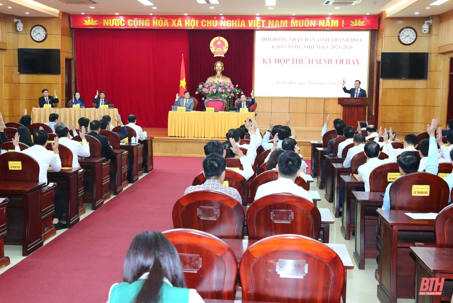 Kỳ họp thứ 27 HĐND tỉnh khóa XVIII thông qua nhiều nội dung quan trọng