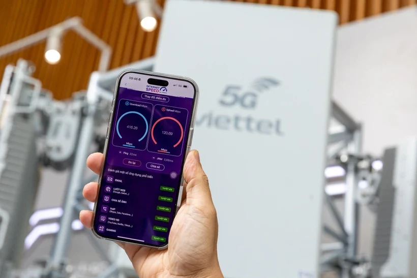 Tốc độ mạng 5G trung bình của Việt Nam cao nhất từ trước tới nay